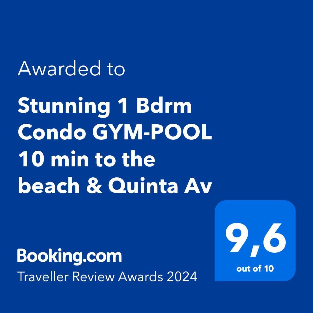 Stunning 1 Bdrm Condo Gym-Pool 10 Min To The Beach & Quinta Av Playa del Carmen Exterior foto